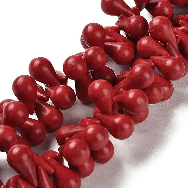 Synthetic Howlite Beads Strands