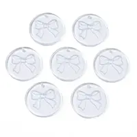 Transparent Resin Pendants