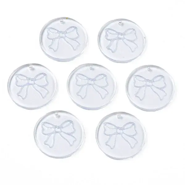 Transparent Resin Pendants