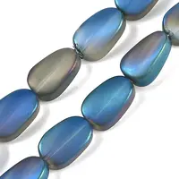 Electroplate Glass Beads Strands