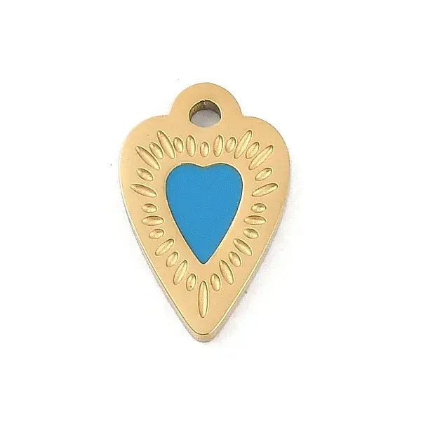 304 Stainless Steel Enamel Charms