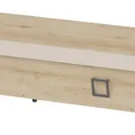 Zásuvka pod postel i sloane - buk/béžová