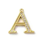 Rack Plating Brass Micro Pave Cubic Zirconia Pendant