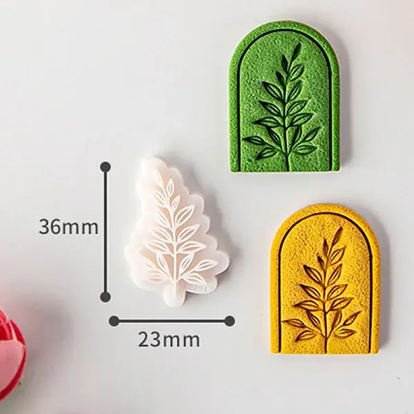 Plastic Clay Pressed Molds Set
