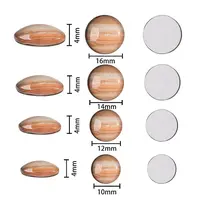 Luminous Glass Cabochons