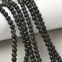 Natural Ice Obsidian Beads Strands