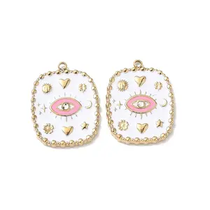 304 Stainless Steel Enamel Pendants