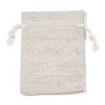 Cotton Cloth Packing Pouches Drawstring Bags