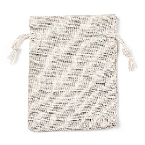 Cotton Cloth Packing Pouches Drawstring Bags