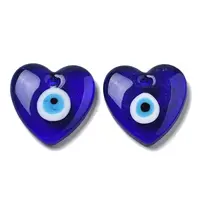Handmade Evil Eye Lampwork Pendants