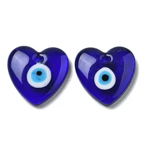 Handmade Evil Eye Lampwork Pendants