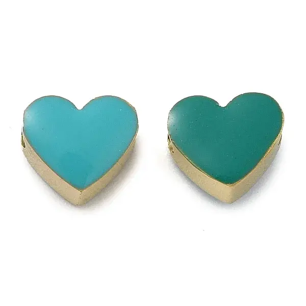 Ion Plating(IP) 304 Stainless Steel Enamel Beads