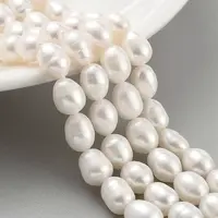 Natural Cultured Freshwater Pearl Beads Strands