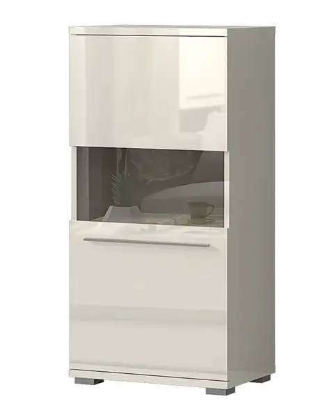 Jednodveřová vitrína tiana ii - béžová