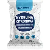 Allnature Kyselina citronová kyselina citronová pro domácí použití 500 g