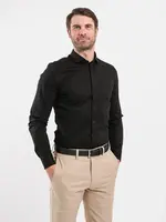 Pánská košile slim Be Lenka Essentials - Jet Black