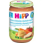 Hipp BIO dětské menu zelenina a těstoviny s kuřecím masem dětský příkrm 220 g