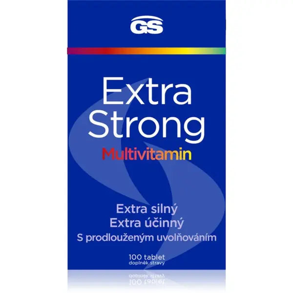 GS Extra Strong Multivitamin tablety s postupným uvolňováním 100 tbl