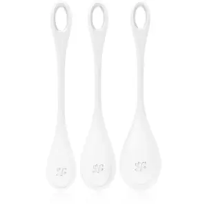 Satisfyer YONI POWER 1 TRAINING vaginální činky White 3 ks