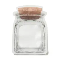 Bottle Shaped Plastic Zip Lock Gift Bags