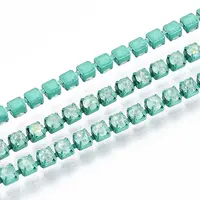 Iron Rhinestone Cup Chains