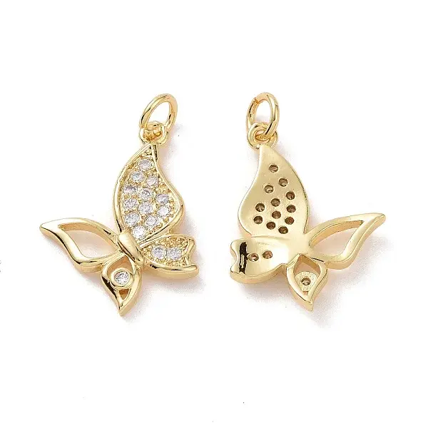 Brass Cubic Zirconia Pendants
