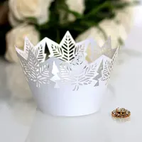 Thanksgiving Day Theme Maple Leaf Paper Baking Cups