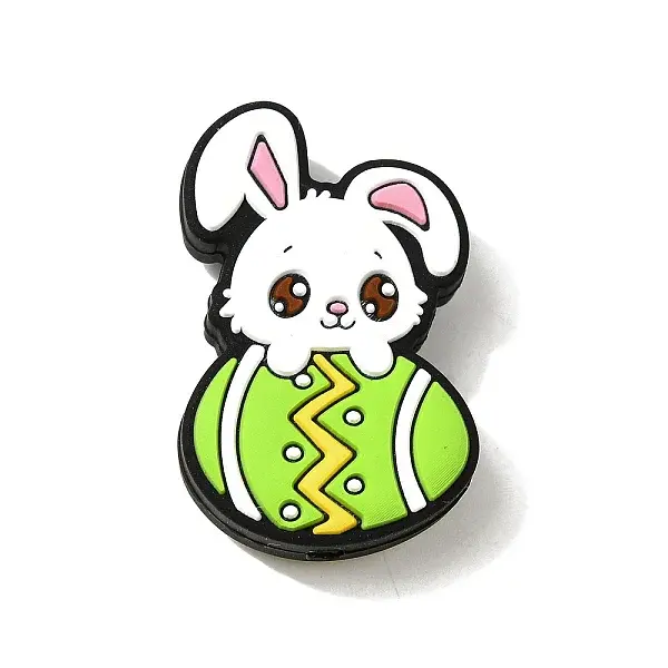 Easter Themed Silicone Focal Beads