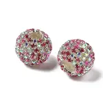 Sparkle Glass Rhinestone Round Beads