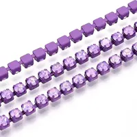 Iron Rhinestone Cup Chains