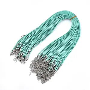 Waxed Cord Necklace Making