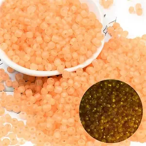 6/0 Luminous Glass Seed Beads