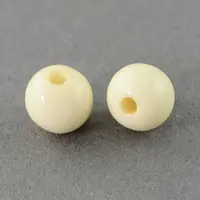 Solid Chunky Acrylic Ball Beads