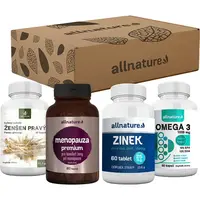 Allnature Vitamínový balíček pro dědečka a babičku dárková sada pro podporu fyzické i psychické rovnováhy těla