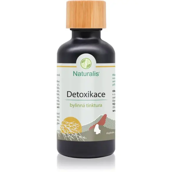 Naturalis Detoxikace bylinná tinktura pro podporu detoxikace organismu 50 ml