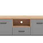 Tv stolík lotta - šedá/dub artisan