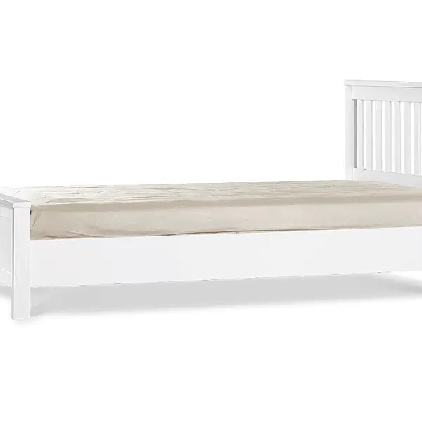Posteľ 100x200 paxton - biela