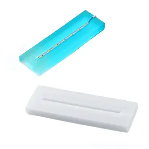 Rectangle LED Art Light Display Base DIY Silicone Molds