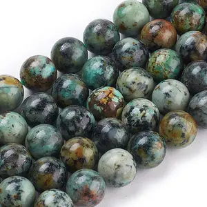 Natural African Turquoise(Jasper) Beads Strands