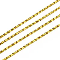 1mm Jewelry Braided Thread Metallic Threads