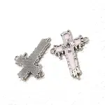 Stainless Steel Enamel Religion Connector Charms