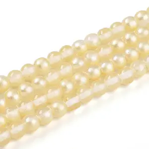 Baking Paint Transparent Glass Beads