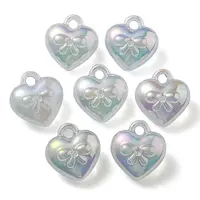 Luminous UV Plating Transparent Acrylic Pendants