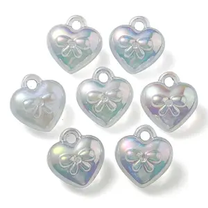 Luminous UV Plating Transparent Acrylic Pendants