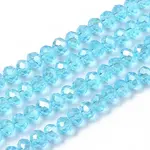 Electroplate Glass Beads Strands