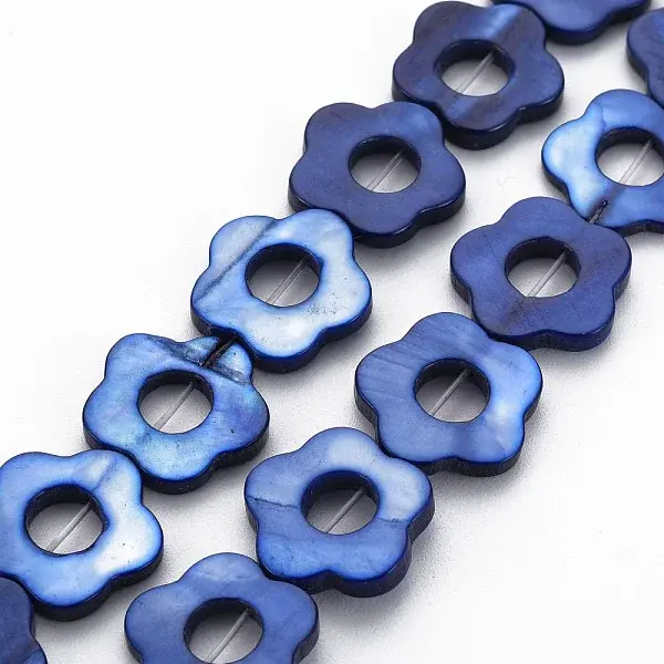 Freshwater Shell Beads Frames Strands