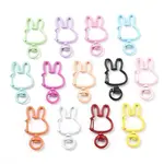 Spray Painted Eco-Friendly Alloy Swivel Snap Hook Clasps