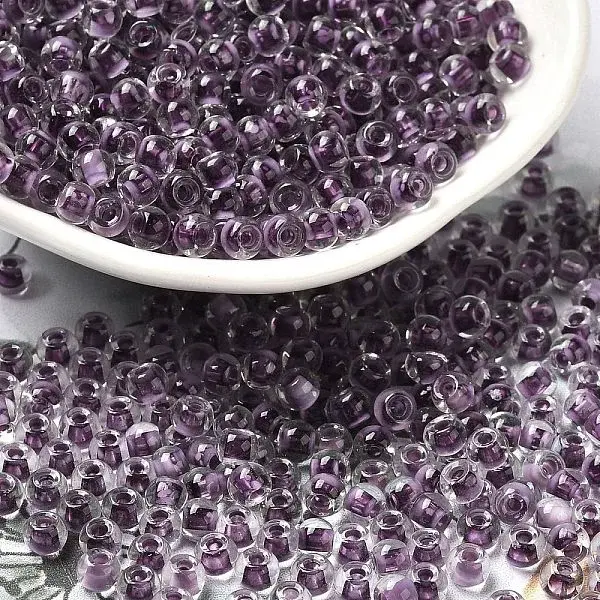 Transparent Glass Round Seed Beads