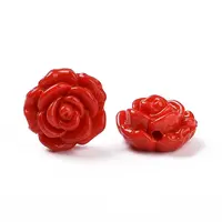 Handmade Lampwork Flower Beads
