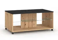 Konferenční stolek eira - dub artisan/černá